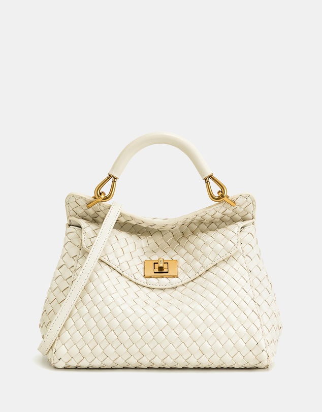 JW PEI - Lucia Classic Top Handle Woven Bag
