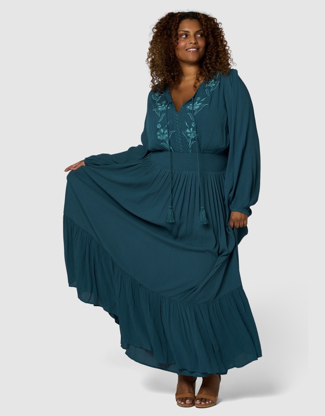 The Poetic Gypsy - Bonfire Nights Maxi Dress
