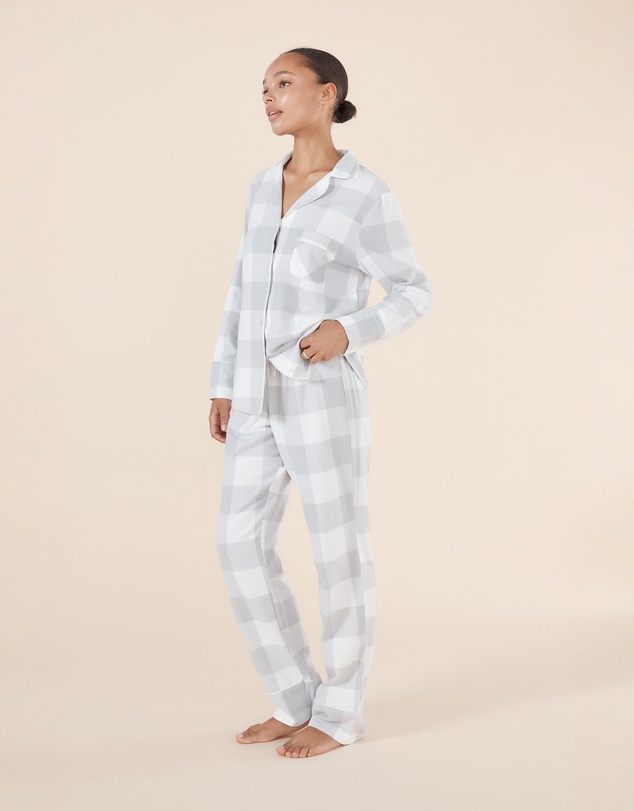 Gingerlilly - Emery Buffalo Check Cotton PJ set