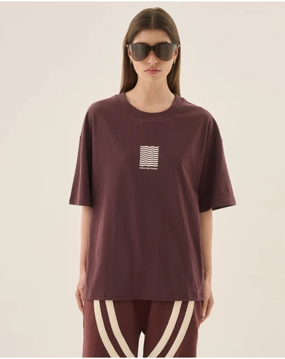 Araminta James - Waves Oversized Tee