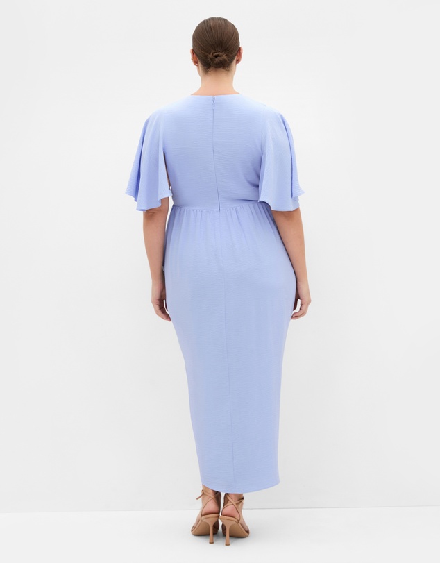 City Chic - Braelynn Drape Maxi Dress