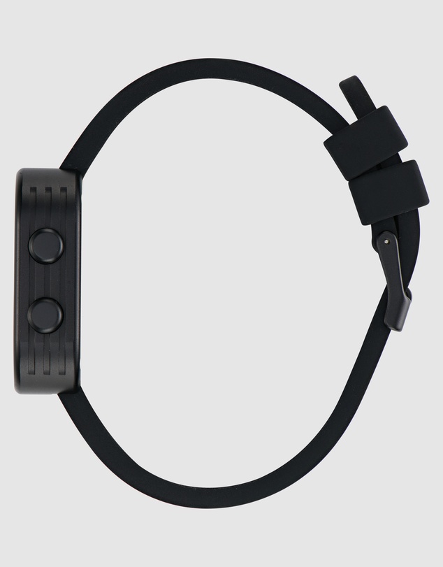 adidas Originals - Adaptik One 38mm Black Silicone Strap Watch