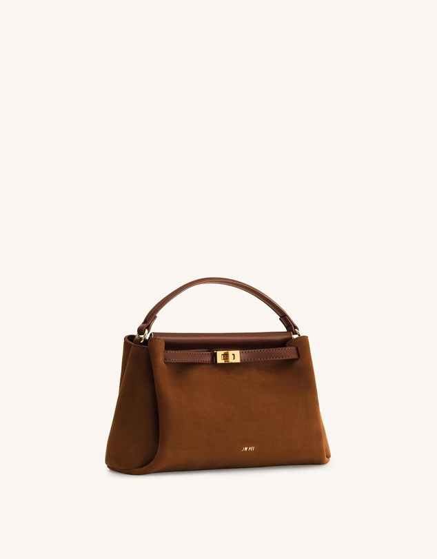 JW PEI - Carmen Faux Suede Top Handle Bag