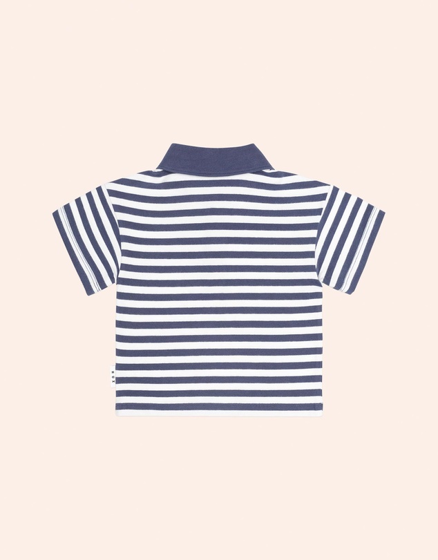 Huxbaby - Stripe Father Huxmas Polo Christmas - Babies-Kids
