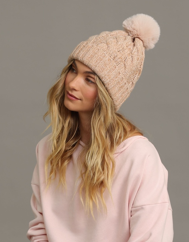 Morgan & Taylor - Charlie Cable Knit Beanie