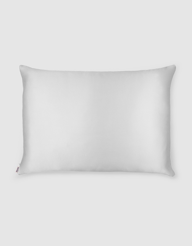 Shhh Silk - Mulberry Silk Beauty Pillowcase - Grey - Queen