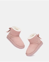 EVERAU - Australian Shepherd Ugg Melub Kids Cow Suede Upper UGG Boots