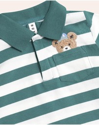 Huxbaby - Peekaboo Hux Polo Tee - Babies-Kids