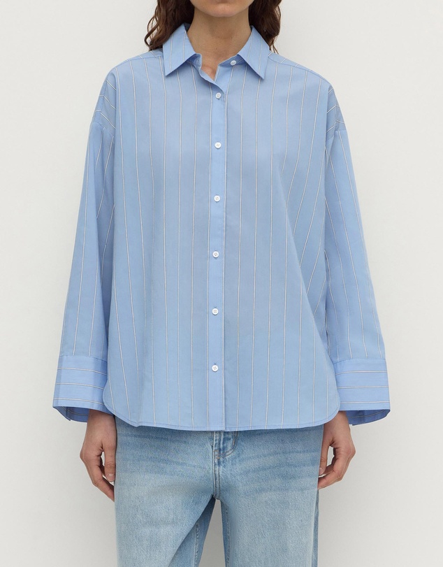 Assembly Label - Delaney Italian Stripe Shirt