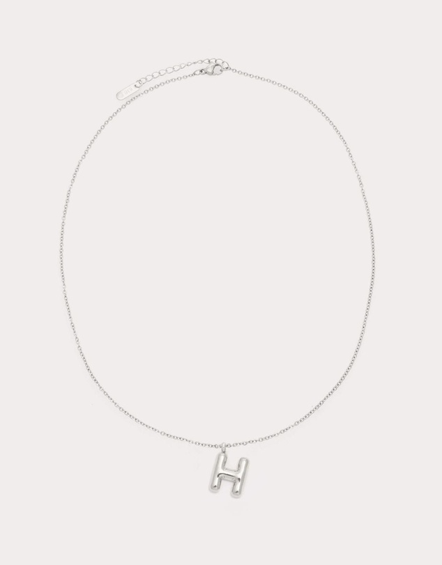 Petit Moments - Bubble Initial Necklace - All Letters