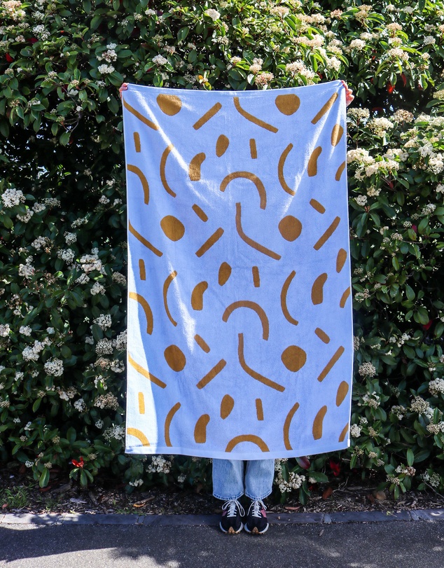 Mosey Me - Shapes Towel Sheet