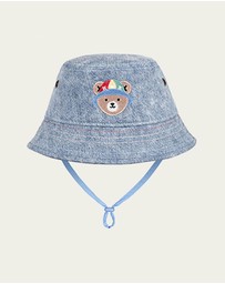 Huxbaby - Dreamy Denim Bucket Hat - Babies