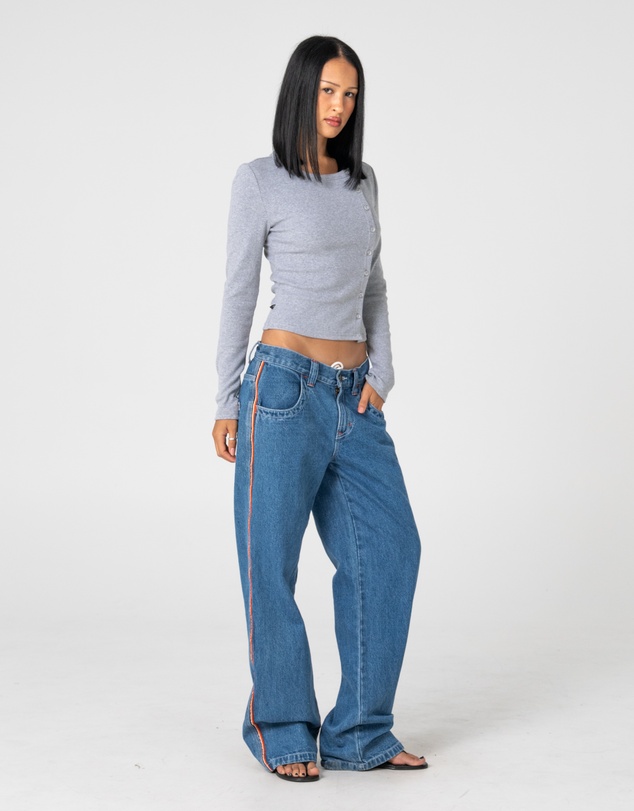 Rusty - Flip Mommy Low Rise Baggy Jean