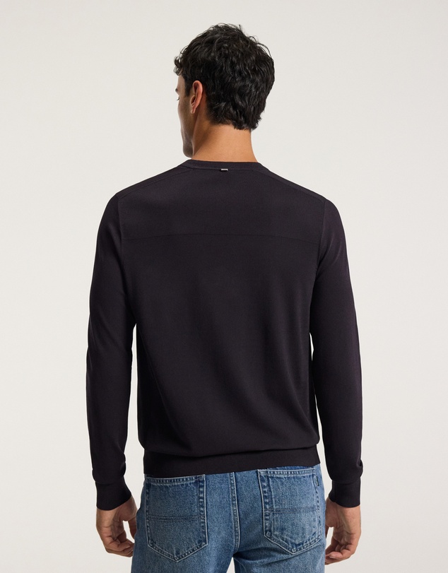 Calibre - Technical Knit Crew Neck Sweater Currant