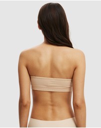 Cotton On Body - Seamless Sweetheart Padded Bandeau Bra