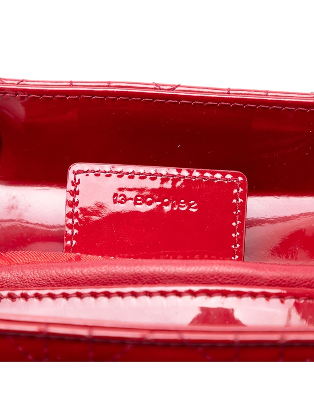 Pre-Loved by Azura Reborn - Pre-Loved Medium Patent Cannage Lady Dior