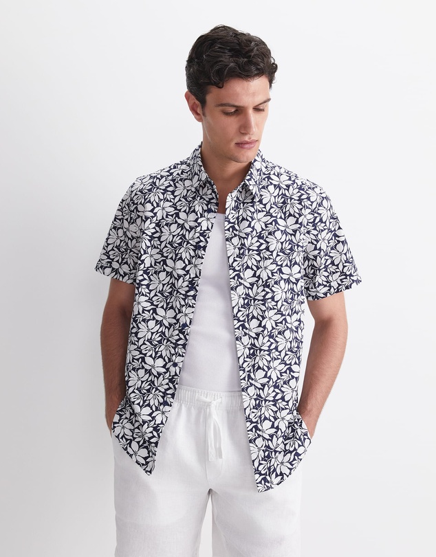 Sportscraft - Caffery Yarn Dyed Linen Short
