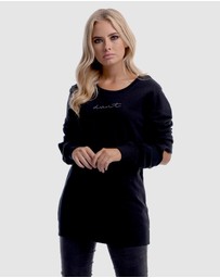 DVNT - Cubic Embroidery Crewneck