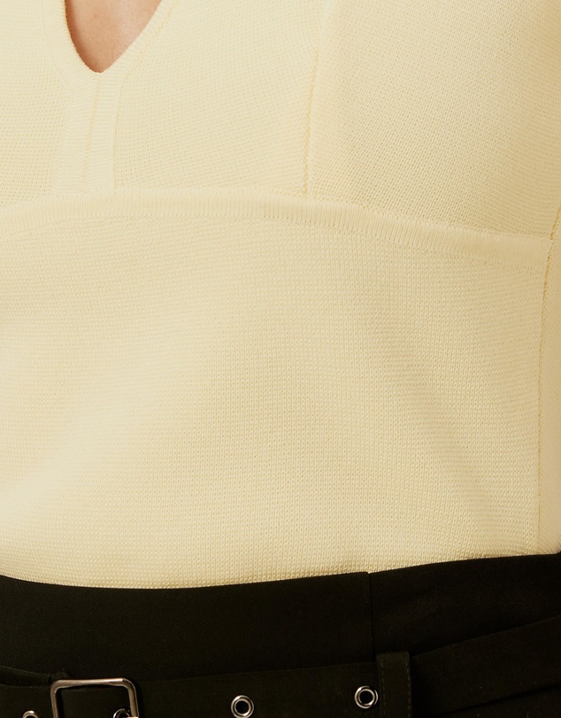 Tussah - V Neck Knit Top