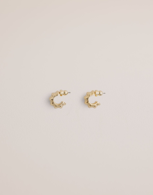 Trenery - Ardea Hoop Earrings in Gold