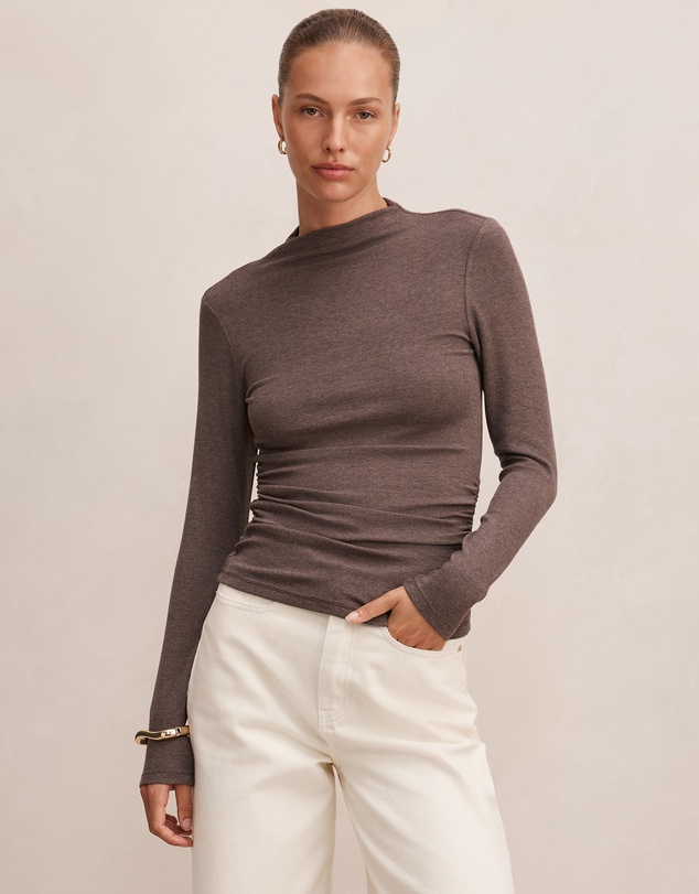 Forever New - Josette Mock Neck Long Sleeves Top