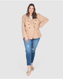 Love Your Wardrobe - Charlie Double Breasted Blazer