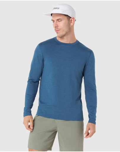 ASICS - Refined Texture Long Sleeved Top - Men's