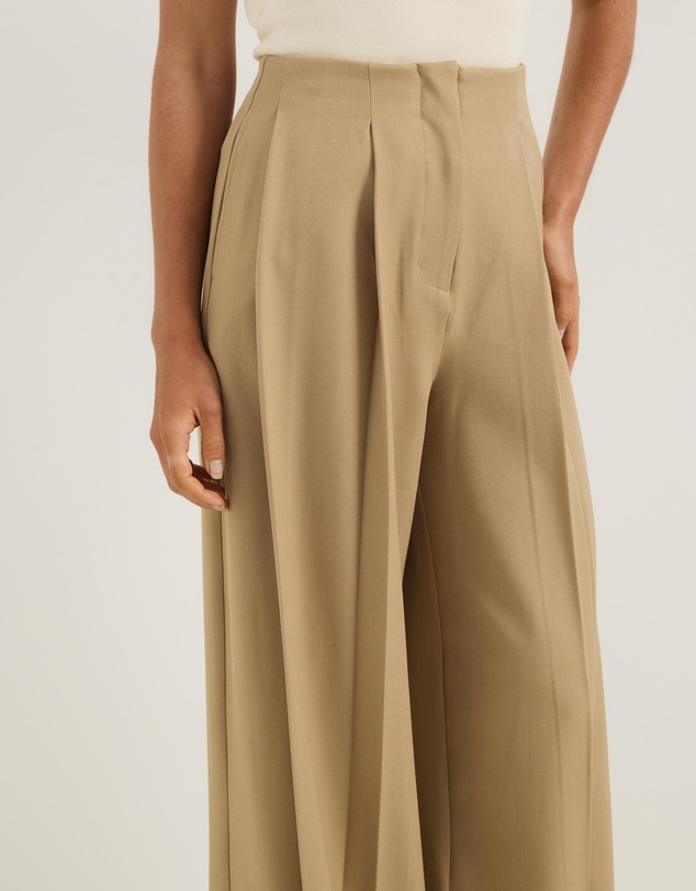 Atmos&Here - Molly Pleated Tailored Pants
