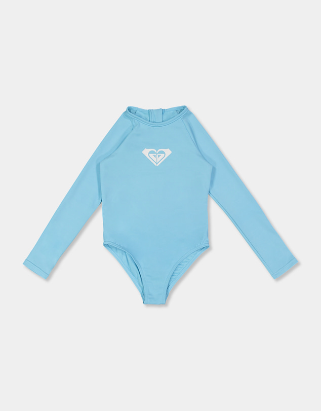 Roxy - Girls 2 to 7 Tiny Tides Long Sleeve One Piece Swimsuit