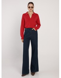 Fate + Becker - Avia Wide Leg Jean