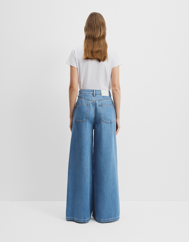 Country Road - Soft Denim Wide Jean