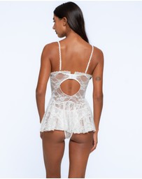 One Empire - Brooklyn White Babydoll