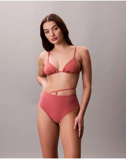 Calvin Klein - CK Tailored High Waisted Bikini Bottoms
