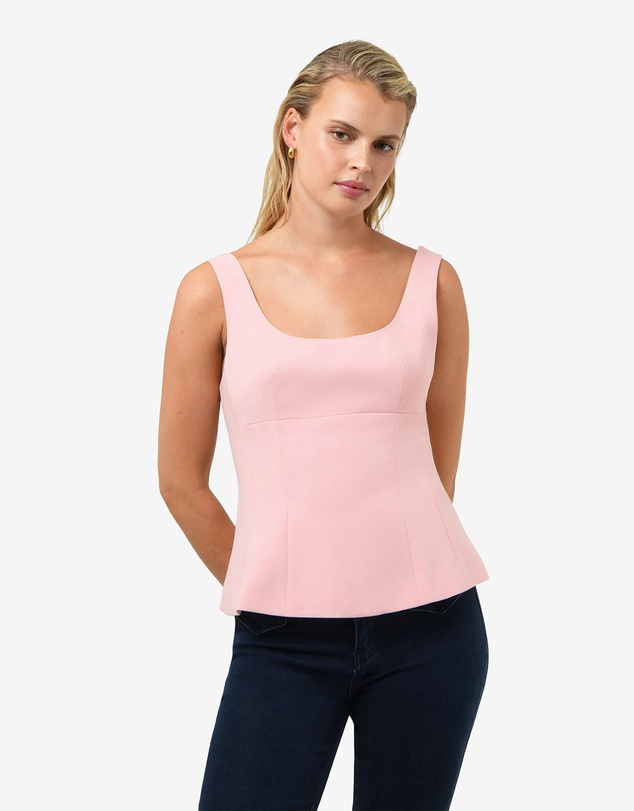 Forcast - Nikki Peplum Top