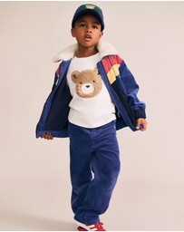 Huxbaby - Colour Block Cord Jacket - Babies-Kids