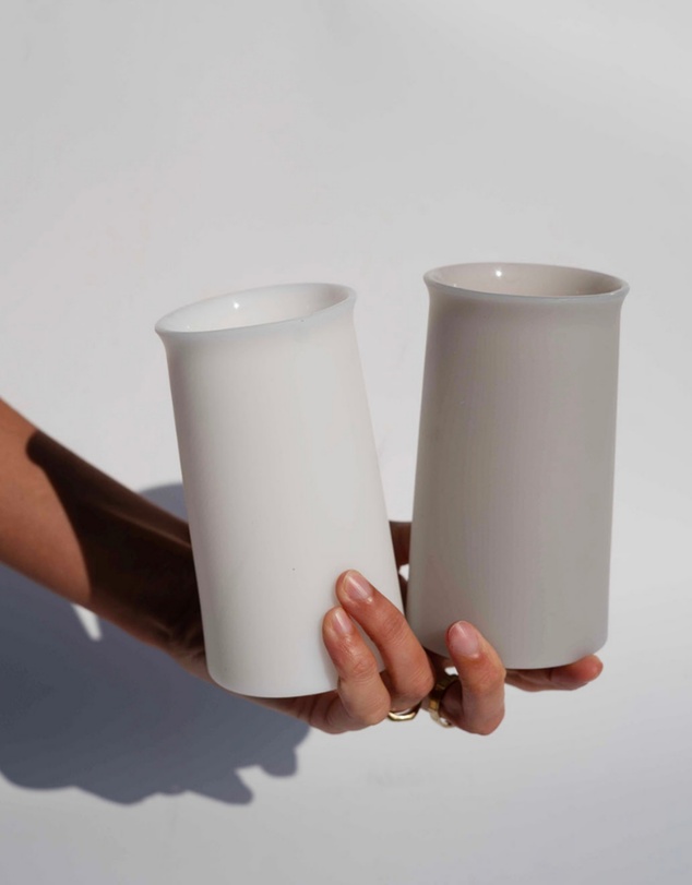 porter green - stegg | silicone unbreakable highball glasses