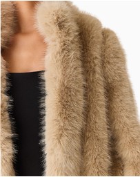 Elliatt - Faux Fur Maxi Coat
