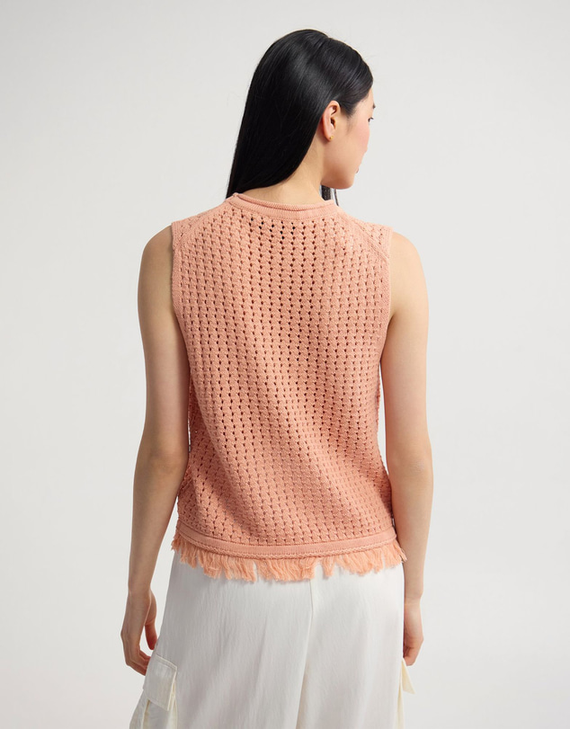 Oxford - Lily Knitted Fringe Tank