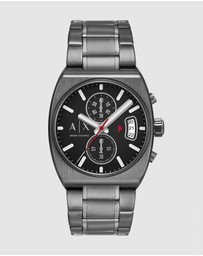Armani Exchange - Gunmetal Chronograph Watch