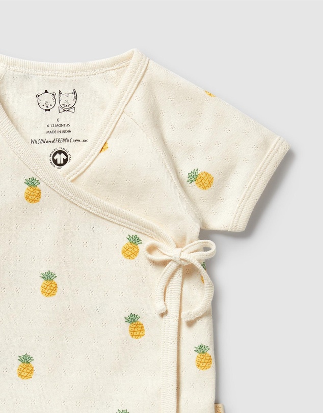 Wilson & Frenchy - Organic Pointelle Kimono Set - Babies
