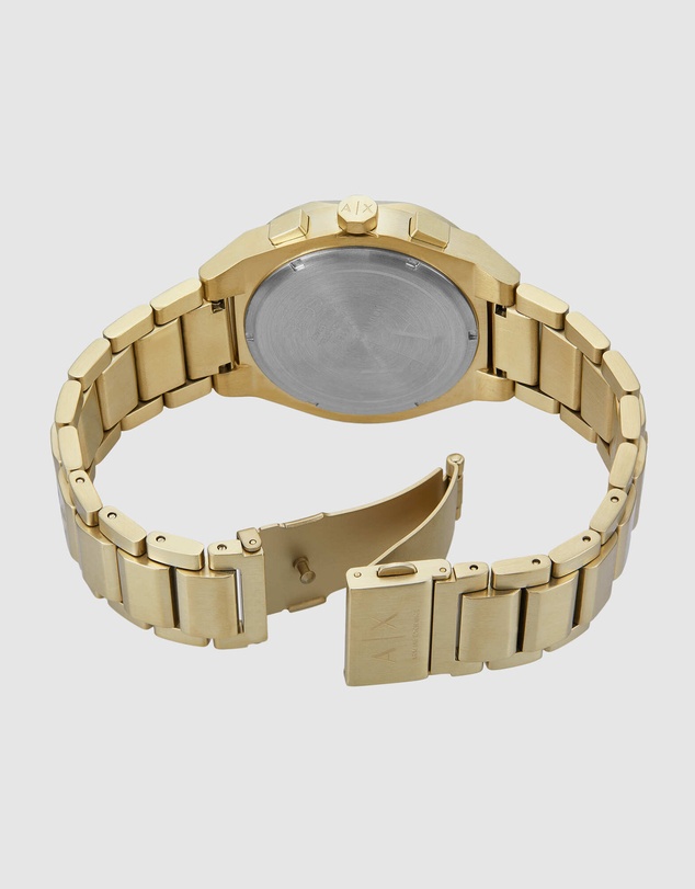 Armani Exchange - Gold Tone Chronograph Watch