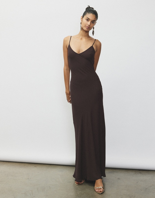 With Harper Lu - Georgette Maxi Dress