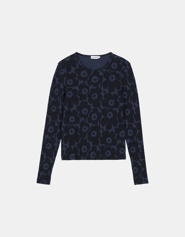 Marimekko - Vaihde Unikko Rib jersey shirt