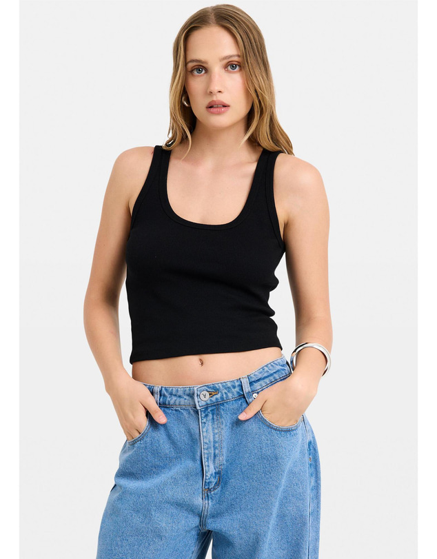 General Pants Co. Basics - Super Scoop Classic Tank Top