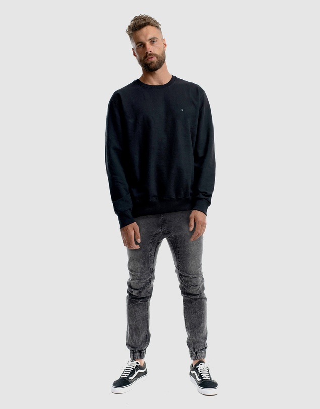 Xander - Monaco Embroidery Crewneck