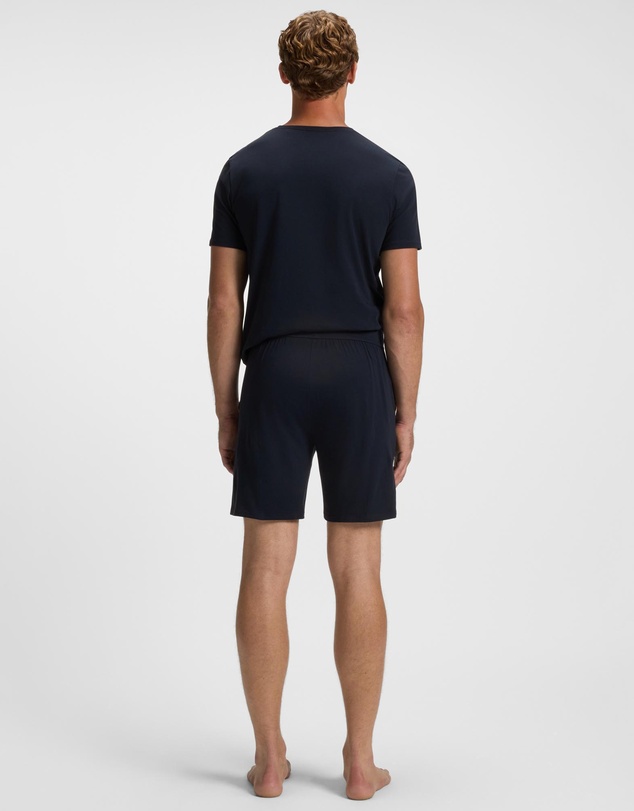 BOSS - Logo-Print Pyjama Shorts