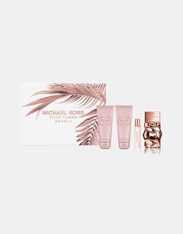 Michael Kors - Michael Kors Pour Femme Gift Set (EDP100ml + ShowerGel100ml + BodyLotion100ml + TravelSpray10ml)
