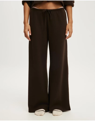 Cotton On Body - Super Soft Waffle Wide Leg Pant