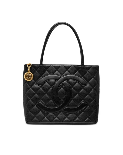 Pre-Loved by Azura Reborn - Pre-Loved Caviar Medallion Tote
