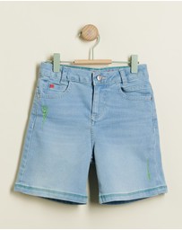 HUGO - Denim Shorts - Kids-Teens